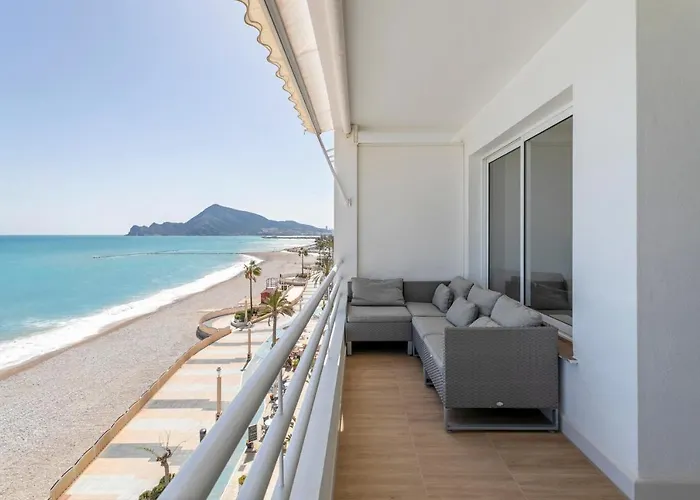 Lovely Beachfront With Panoramic Views Appartement Altea